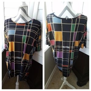 Abstract Print Irma Lularoe Tunic XS
